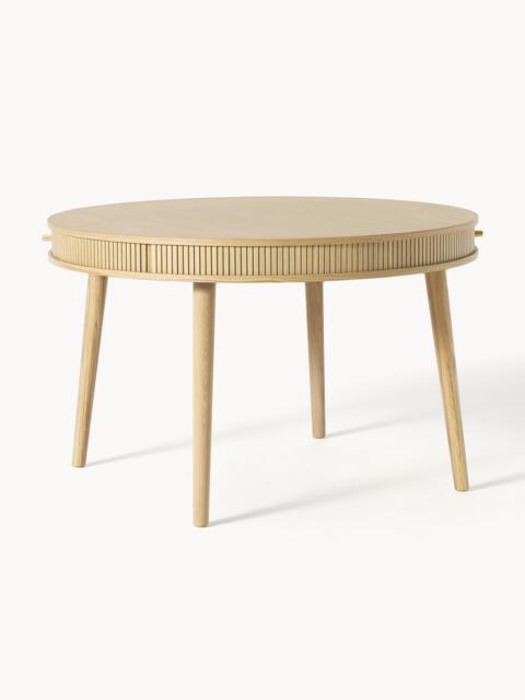 Round Dining Table Calary with Storage Space, in various sizes - image 1