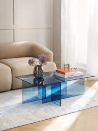 Glass Coffee Table Anouk, W 102 cm - thumbnail 2