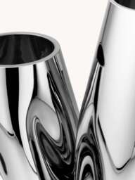 Mouth-Blown Glass Vase Mirror, H 35 cm - thumbnail 5
