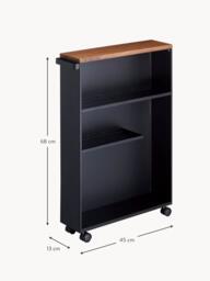 Bathroom Shelving Unit Tower with Wheels - thumbnail 6