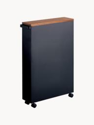 Bathroom Shelving Unit Tower with Wheels - thumbnail 3