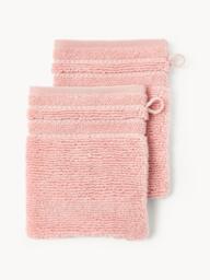 Wash Gloves Luxe with Striped Border, Set of 2 - thumbnail 2