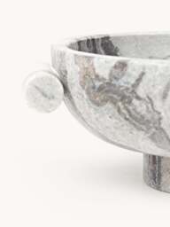 Marble Decorative Bowl Fossil, W 46 cm - thumbnail 5