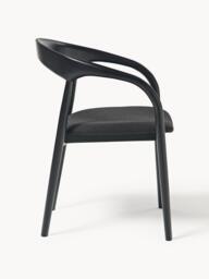 Ash Wood Dining Chair Camille with Seat Cushion - thumbnail 3