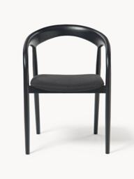 Ash Wood Dining Chair Camille with Seat Cushion - thumbnail 2