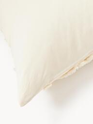 Cotton Percale Pillowcase Phil with Tufted Design - thumbnail 9