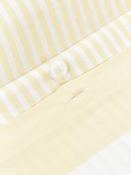 Striped Cotton Reversible Pillowcase Lorena - thumbnail 5