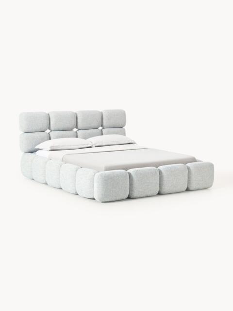 Upholstered Bouclé Bed Tayla - image 1
