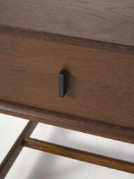 Oak Wood Bedside Table Diana with Drawer - thumbnail 7