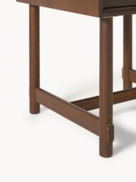 Oak Wood Bedside Table Diana with Drawer - thumbnail 8