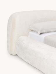 Upholstered Teddy Bouclé Bed Wolke - thumbnail 5
