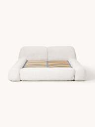 Upholstered Teddy Bouclé Bed Wolke - thumbnail 8