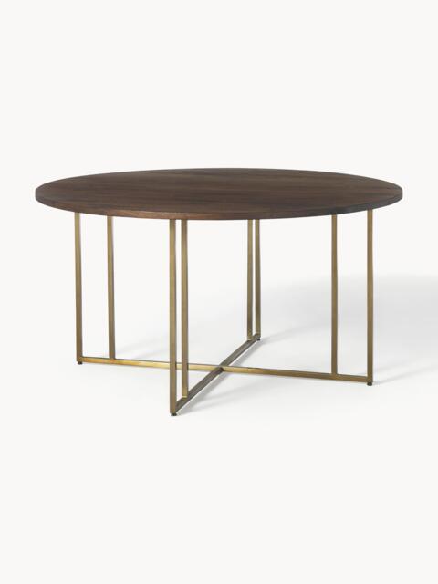 Round Mango Wood Dining Table Luca, in various sizes - image 1