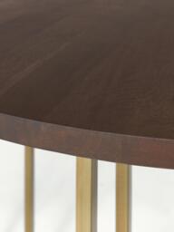 Round Mango Wood Dining Table Luca, in various sizes - thumbnail 5