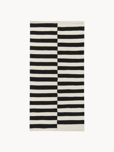 Hand-Woven Kelim Rug Donna with Stripes - image 1