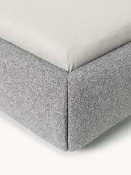 Upholstered Bouclé Bed Alba - thumbnail 6