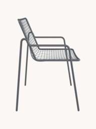 Stackable Garden Chair Rio R50 with Armrests - thumbnail 3