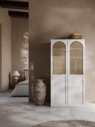 Modular Hinged Door Wardrobe Jeanne, 100 cm Wide, in various sizes - thumbnail 2