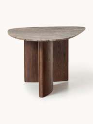 Organic Shaped Dining Table Meadow with Marble Top, in various sizes - thumbnail 3