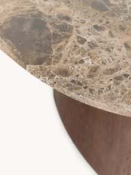 Organic Shaped Dining Table Meadow with Marble Top, in various sizes - thumbnail 5