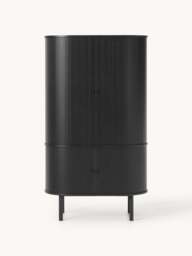 Compact Wardrobe Calary with Fluted Front - thumbnail 2