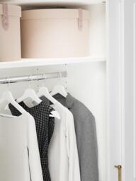 Modular Sliding Door Wardrobe Charlotte, 150 cm Wide, in various sizes - thumbnail 5