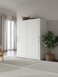 Modular Sliding Door Wardrobe Charlotte, 150 cm Wide, in various sizes - thumbnail 2