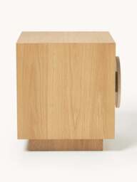 Bedside Table Holden with Travertine Handle - thumbnail 4