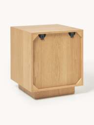 Bedside Table Holden with Travertine Handle - thumbnail 5