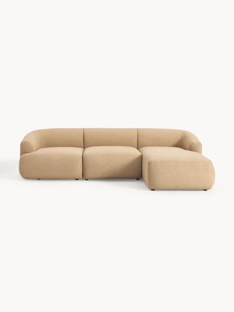 Modular Bouclé Corner Sofa Sofia (3-seater) - image 1