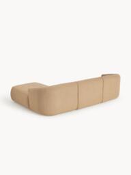 Modular Bouclé Corner Sofa Sofia (3-seater) - thumbnail 5