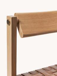 Wooden Dining Chair Liza with Vegan Leather Seat - thumbnail 6