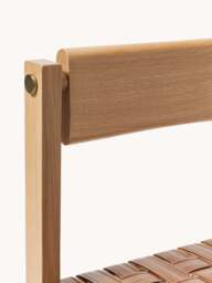 Wooden Dining Chair Liza with Vegan Leather Seat - thumbnail 5