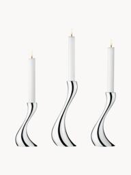 Stainless Steel Candle Holders Cobra, Set of 3 - thumbnail 1