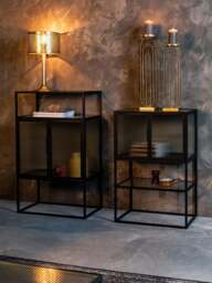 Highboard Boli with Grooved Glass - thumbnail 2