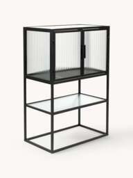 Highboard Boli with Grooved Glass - thumbnail 1
