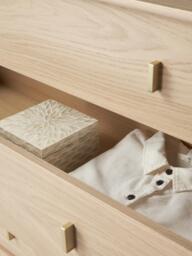 Oak Wood Chest of Drawers Diana - thumbnail 7