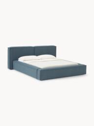 Upholstered Bouclé Bed Lennon