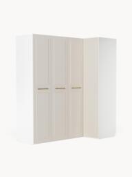 Modular Corner Wardrobe Charlotte, 215 cm Wide, in various sizes