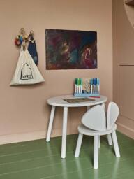 Kids Oval Wooden Table Mouse - thumbnail 3