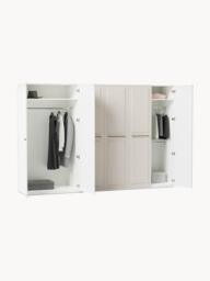Modular Hinged Door Wardrobe Charlotte, 300 cm Wide, in various sizes - thumbnail 4
