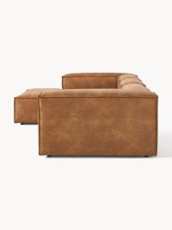Modular Leather Corner Sofa Lennon (4-seater) - thumbnail 5