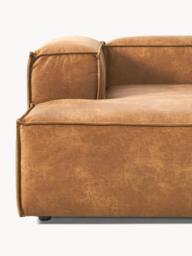 Modular Leather Corner Sofa Lennon (4-seater) - thumbnail 7