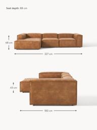 Modular Leather Corner Sofa Lennon (4-seater) - thumbnail 9
