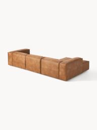 Modular Leather Corner Sofa Lennon (4-seater) - thumbnail 6