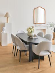 Upholstered Velvet Chair Rachel - thumbnail 2