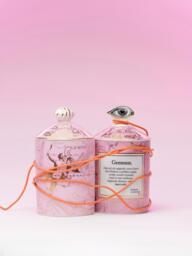 Handmade Scented Candle Gemini (Lavender, Cypress & Cedarwood) - thumbnail 2