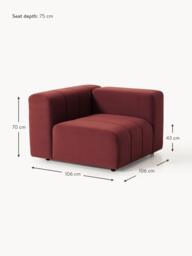 Velvet Corner Module Lena - thumbnail 2