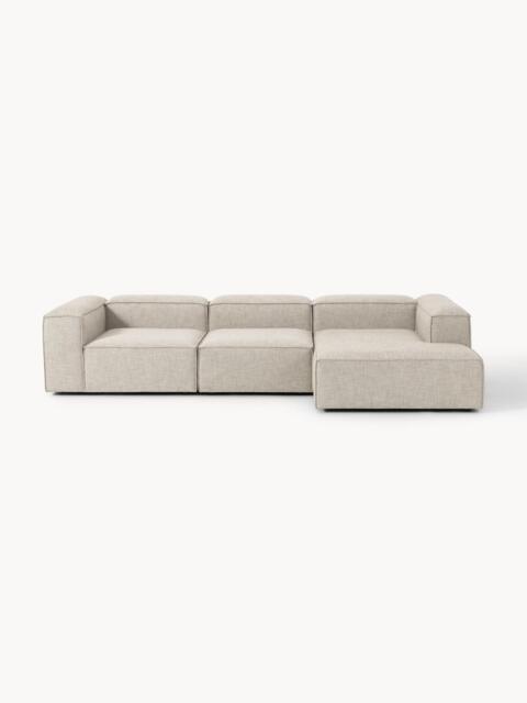 Linen Blend Modular Corner Sofa Lennon (4-seater)
