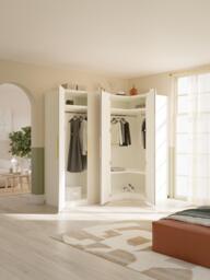 Modular Corner Wardrobe Simone, 215 cm Wide, in various sizes - thumbnail 7